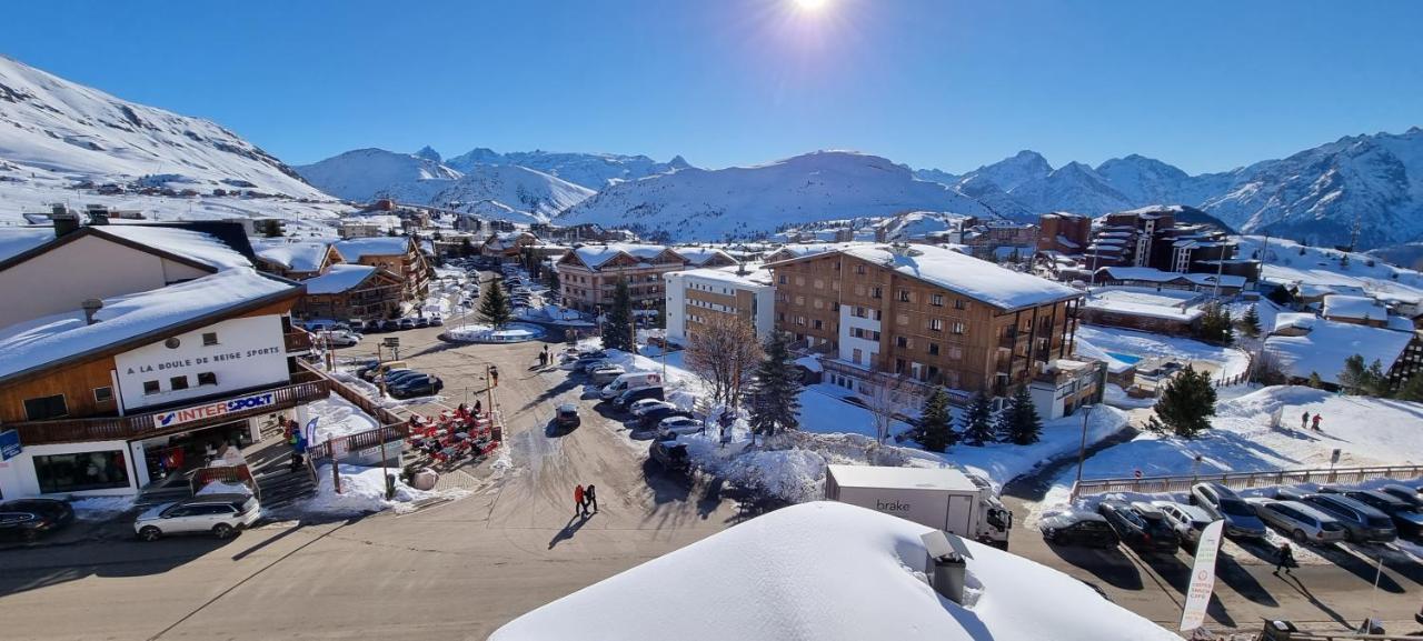 Hotel La Belle Aurore Alpe d'Huez Exterior foto