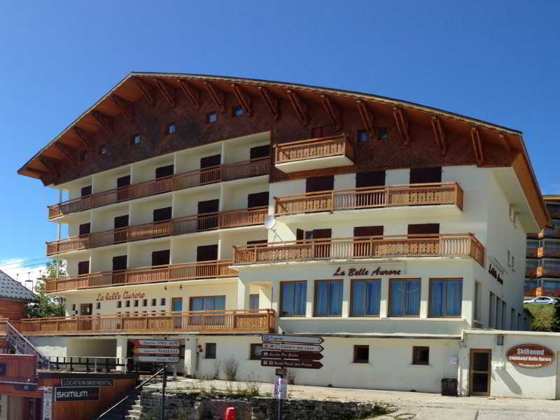 Hotel La Belle Aurore Alpe d'Huez Exterior foto